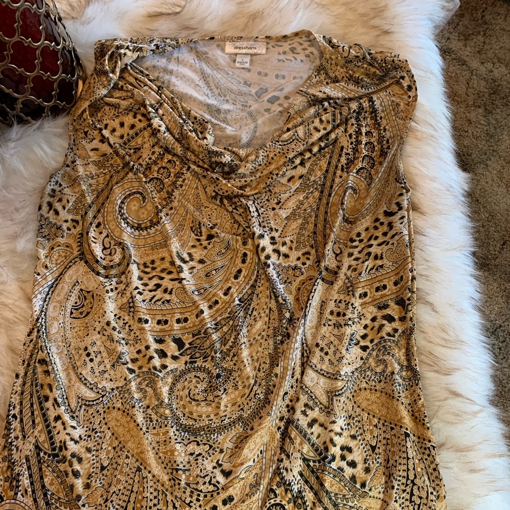 SOLD.  Sleeveless top
